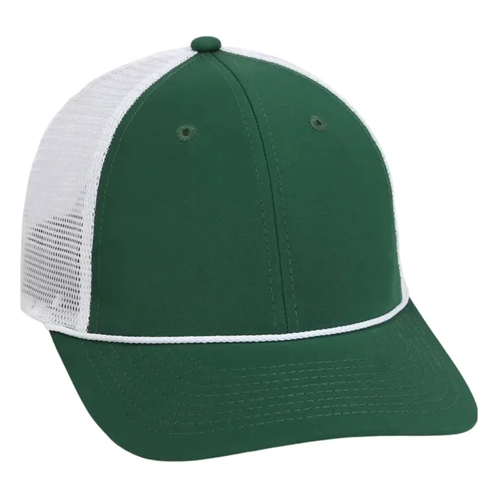 Imperial The Night Owl Meshback Performance Rope Golf Cap Dark Green/White – 23 Men