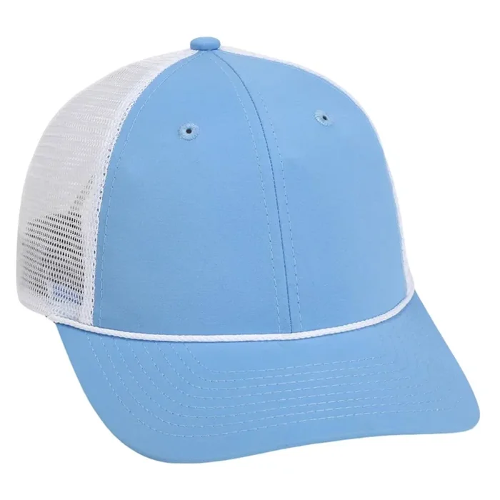 Imperial The Night Owl Meshback Performance Rope Golf Cap Light Blue/White – 23 Men