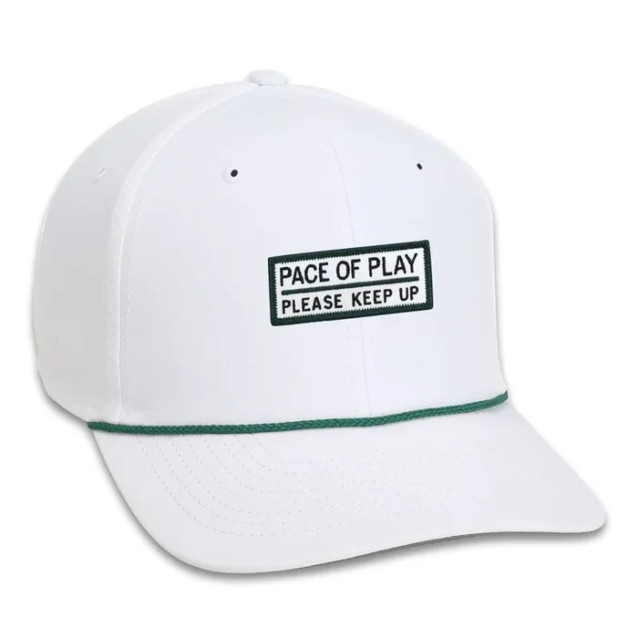 Imperial The Wingman 6-Panel Performance Rope Golf Cap Pace of Play – 23 Men