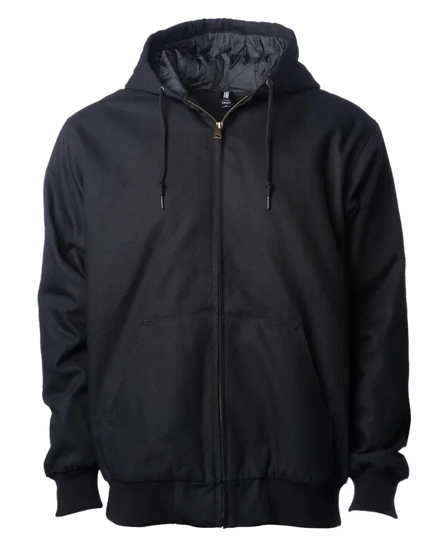 Independent Trading Co. Men’s Insulated Canvas Workwear Jacket