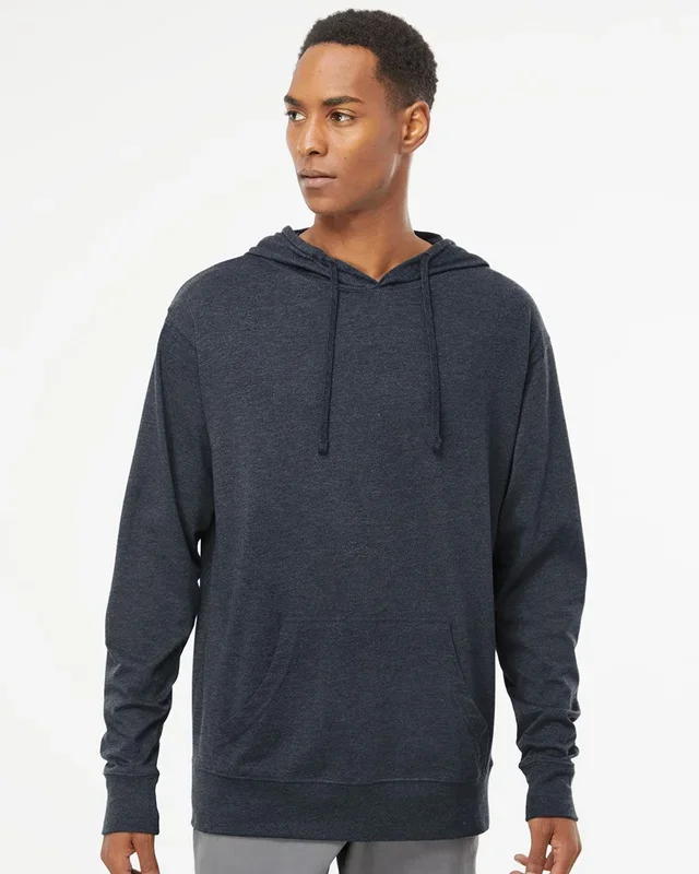 Independent Trading Co. Men’s Lightweight Hooded Pullover T-Shirt