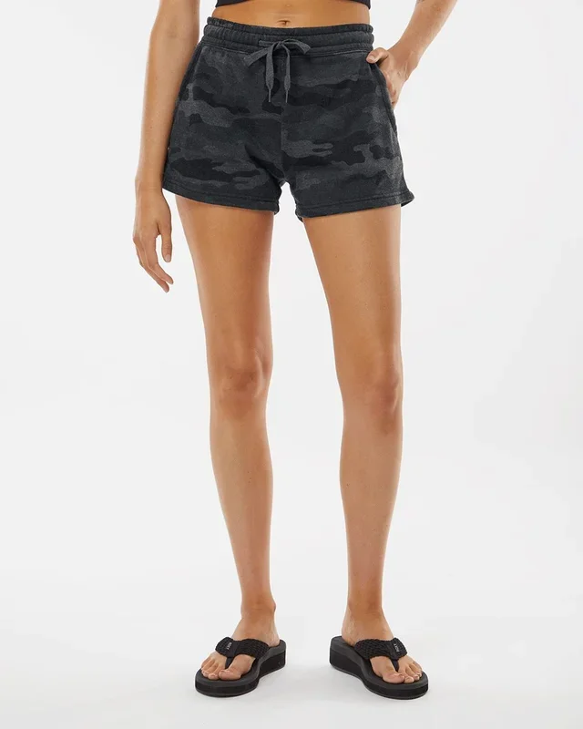 Independent Trading Co. Women’s Lightweight California Wave Wash Sweatshorts