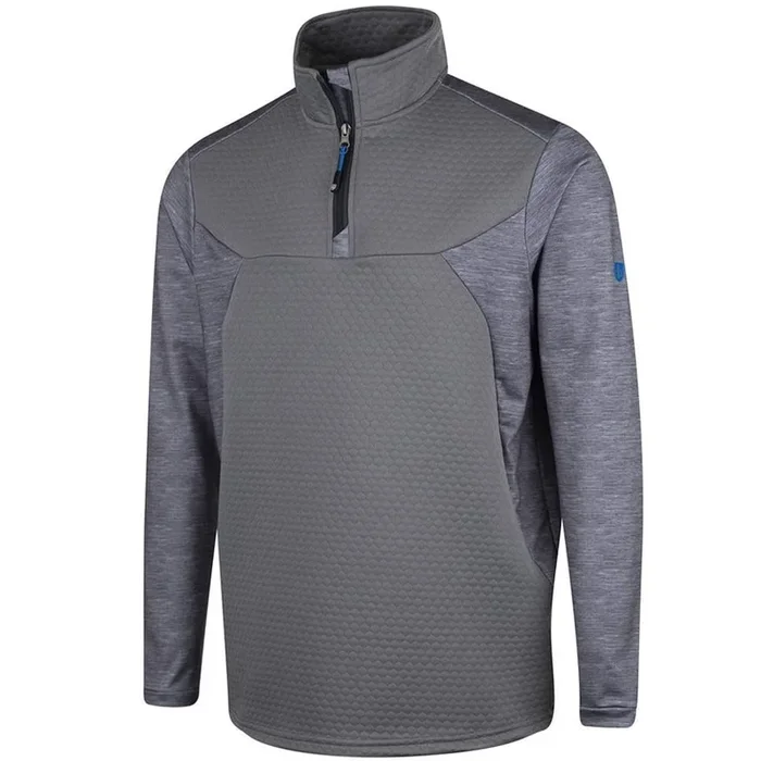 Island Green Hexagon Panelled Top Layer – Light Grey Marl