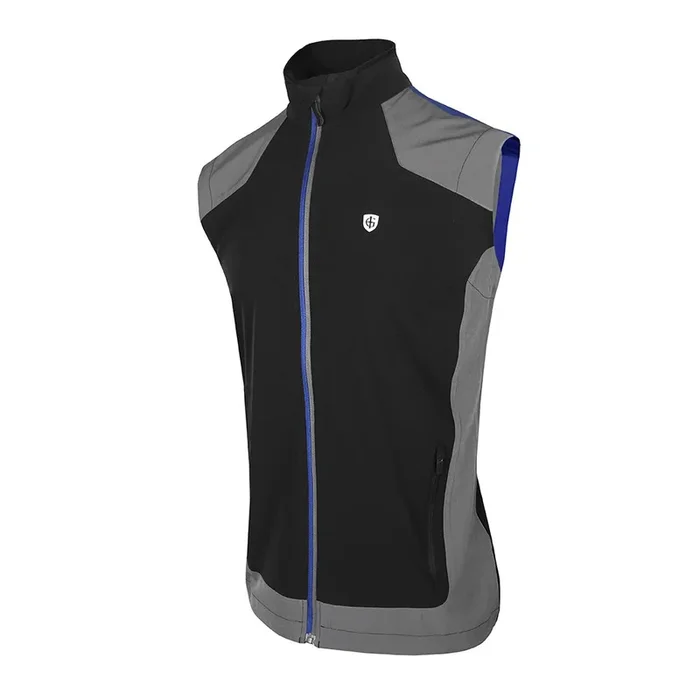 Island Green Ultra Lite Gilet – Black/Grey