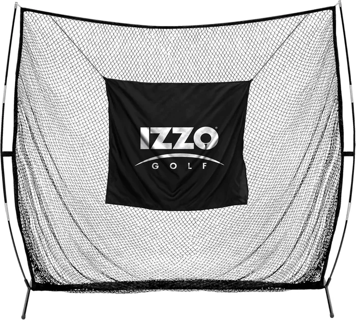 IZZO Golf The Beast Titan 12ft x 10ft Golf Hitting Net – Oversized Home Range Golf Hitting Net for Your Backyard,Black