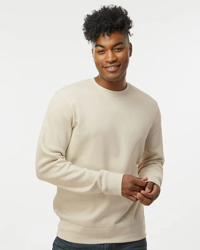 J. America Men’s BTB Fleece Crewneck Sweatshirt