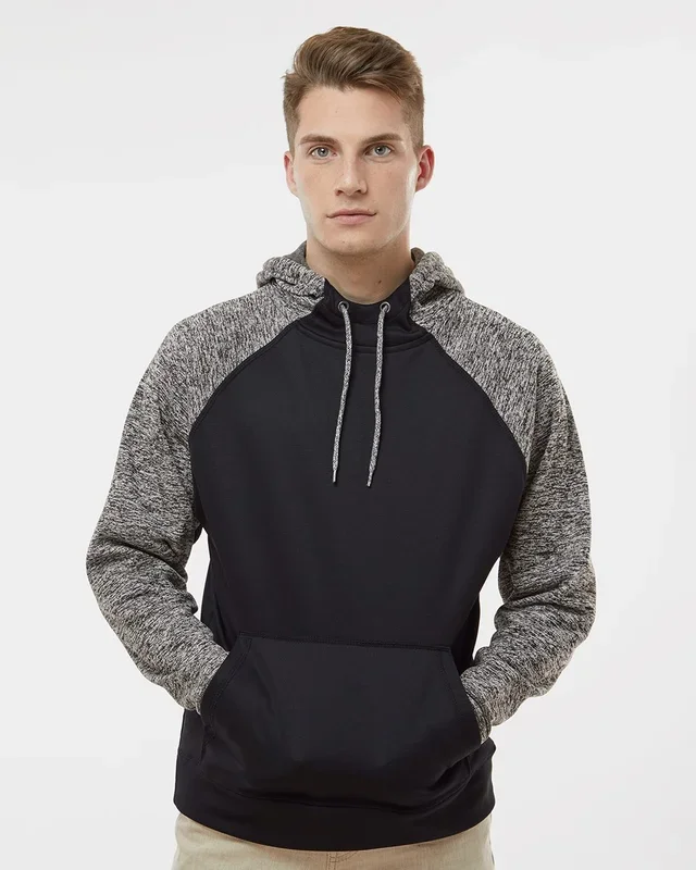 J. America Men’s Colorblocked Cosmic Fleece Hooded Sweatshirt