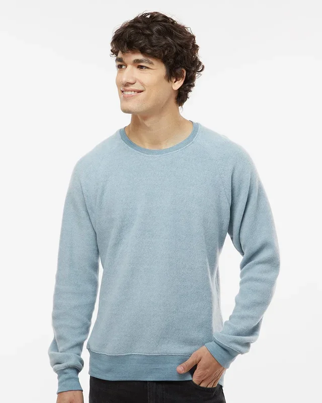 J. America Men’s Flip Side Fleece Crewneck Pullover