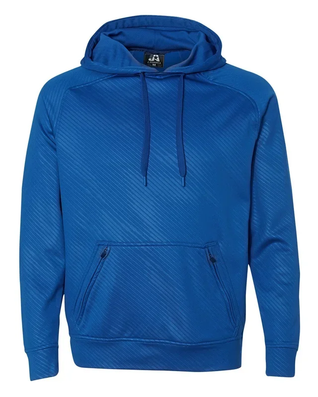J. America Men’s Volt Polyester Hooded Sweatshirt
