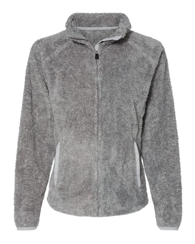 J. America Women’s Boundary Shag Frosty Sherpa Full-Zip