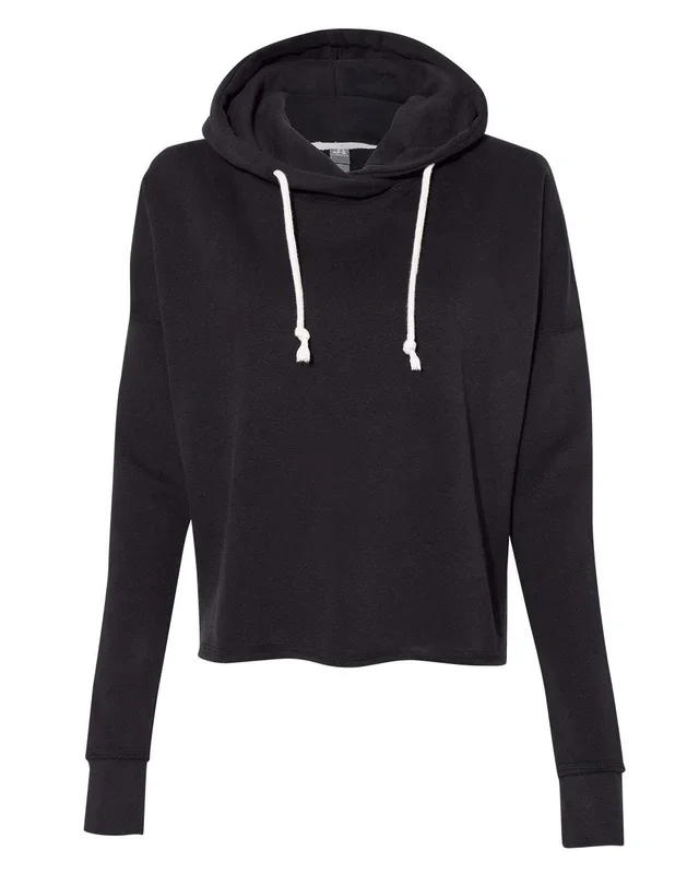 J. America Women’s Lounge Fleece Hi-Low Hooded Sweatshirt