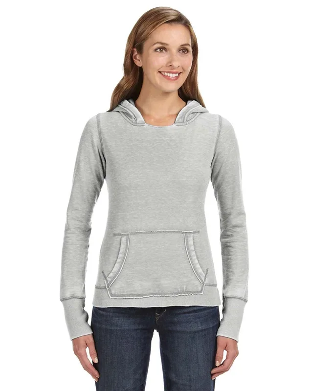 J. America Women’s Zen Pullover Fleece Hooded Sweatshirt JA8912-AB