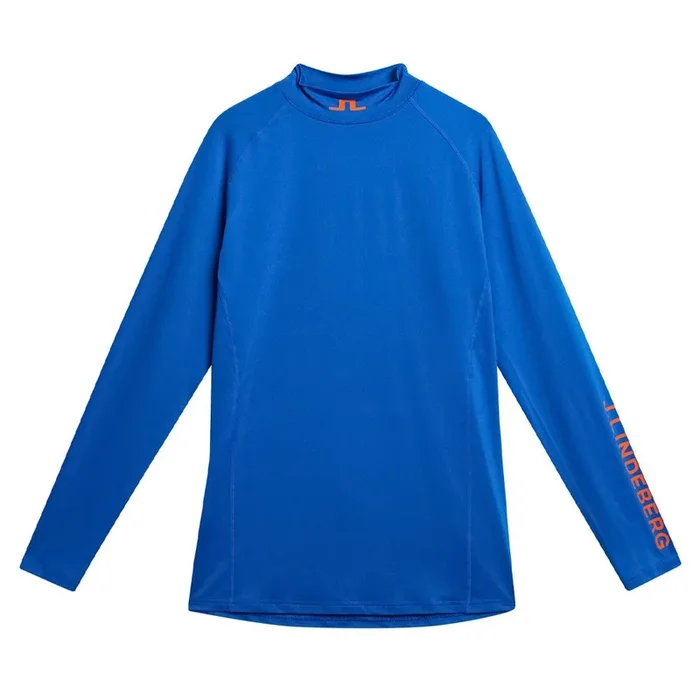 J.Lindeberg Aello Soft Compression Top Golf Baselayer Nautical Blue – SS24 Men