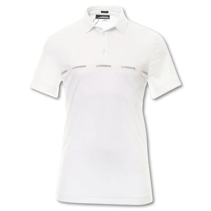 J.Lindeberg Chad Regular Fit Golf Polo White – 23 Men