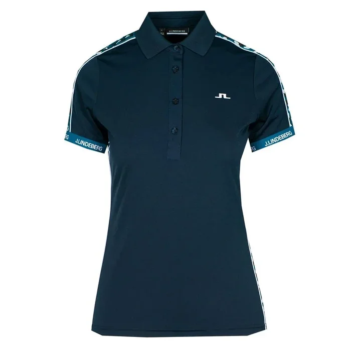 J.Lindeberg Damai Golf Polo JL Navy – SS22 Women