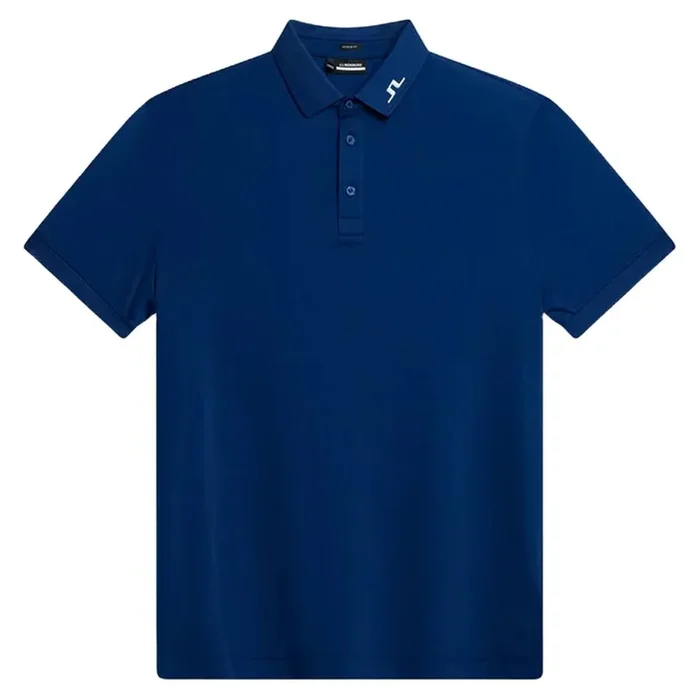 J.Lindeberg KV Regular Fit Golf Polo Estate Blue – SS24 Men