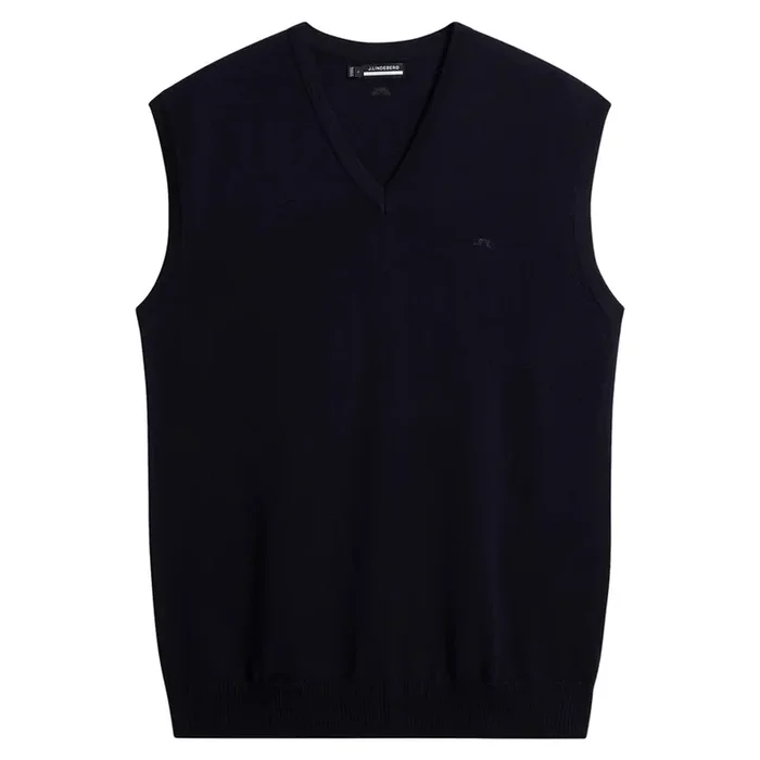 J.Lindeberg Liam Knitted Golf Vest JL Navy – FW23 Men