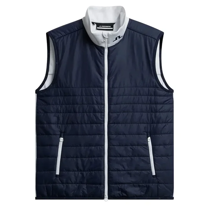 J.Lindeberg Martina Quilt Hybrid Golf Vest JL Navy – 24 Women