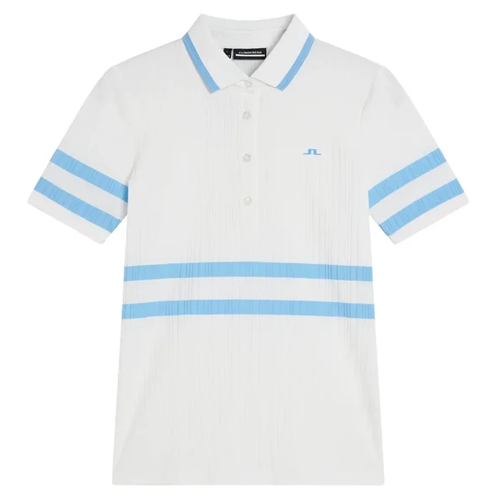J.Lindeberg Moira Golf Polo White – FW23 Women