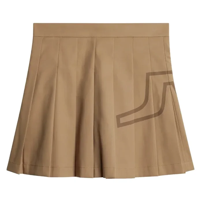J.Lindeberg Naomi Golf Skirt Tigers Eye – SS25 Women