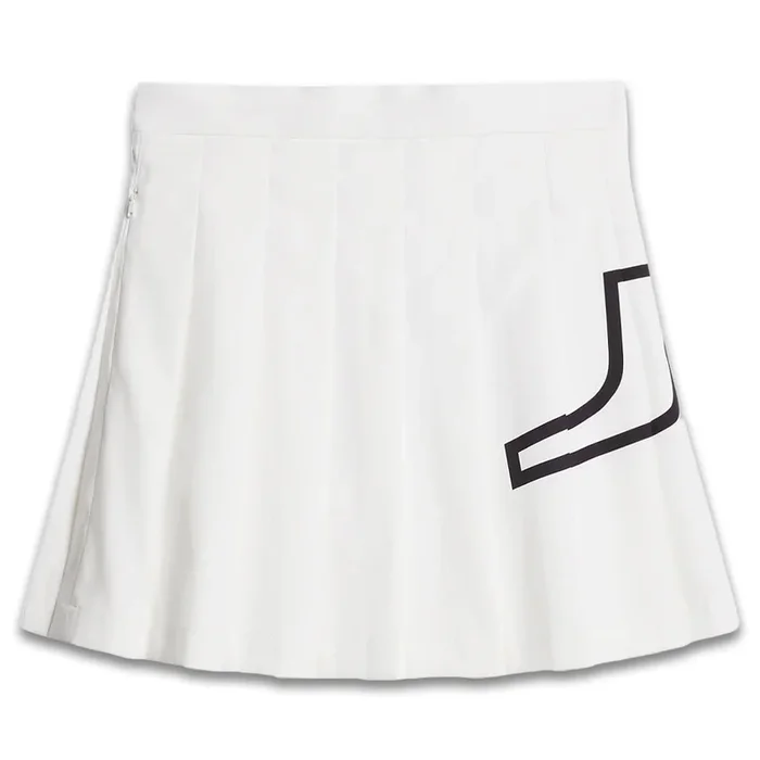 J.Lindeberg Naomi Golf Skirt White – SS23 Women