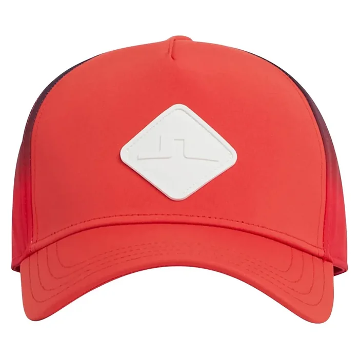 J.Lindeberg Natan Golf Cap Fiery Red – 23 Men