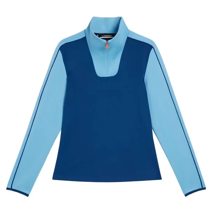 J.Lindeberg Sunnyside Mid Layer Golf Jacket Estate Blue – 23 Women
