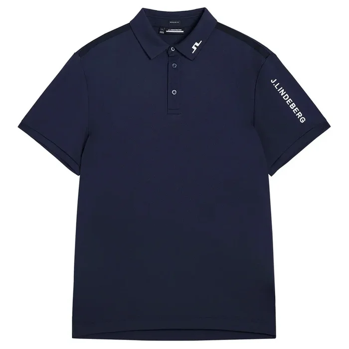 J.Lindeberg Tour Regular Fit Golf Polo JL Navy – 23 Men