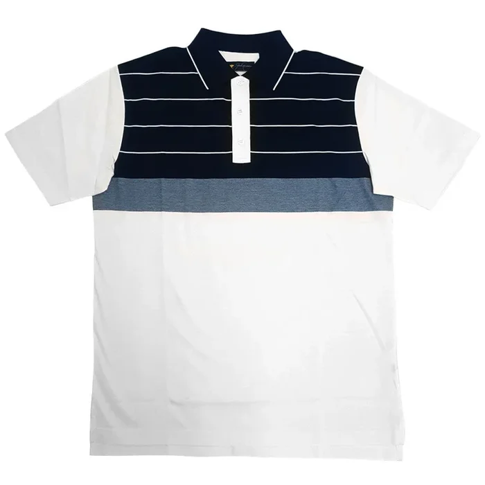 Jack Nicklaus The Cherry Creek Eng Golf Polo CLOSEOUT Bright White – SS15 Men