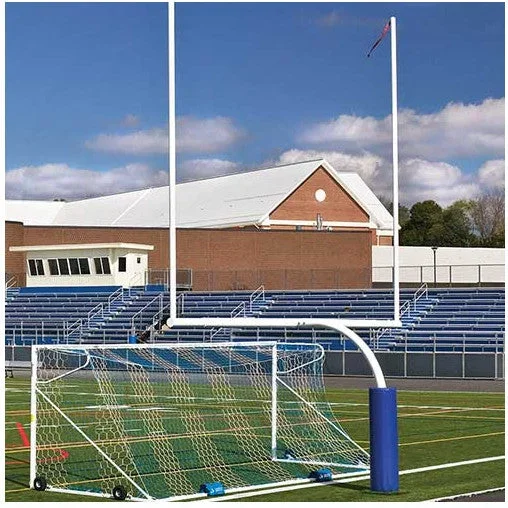 Jaypro Economical Steel Football Goal Posts (Pair)