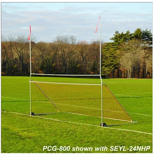 Jaypro PCG-800 Portable Practice Football/Soccer Combo Goal w/ Net Included