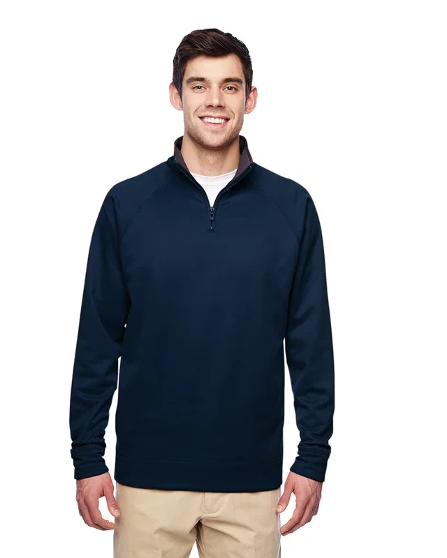 Jerzees Adult 6 oz. DRI-POWER® SPORT Quarter-Zip Cadet Collar Sweatshirt