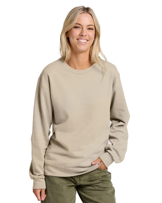 JERZEES Unisex Ultimate CVC Ring-Spun Sweatshirt IC48M