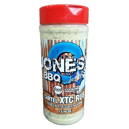 Jonesy Q BBQ Cartel XTC Double Butter/Garlic/Jalepeno Rub 13.76oz