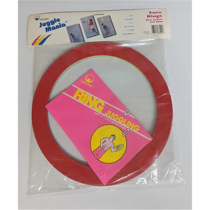 JUGGLE BUG JUGLLE MAN IA EURO STYLE 12″ JUGGLING RINGS- SET OF 3
