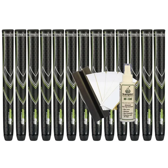 JumboMax STR8 Tech Non-Tapered X-LARGE (+3/8″) (13pcs + Golf Grip Kit)