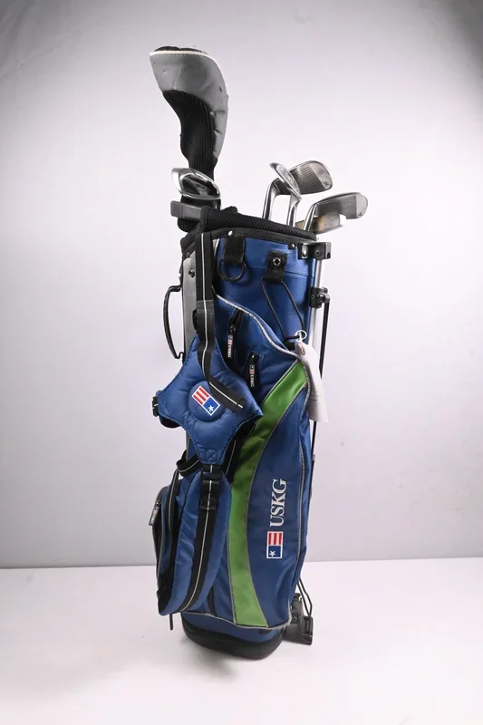 Junior US Kids WT-15 Package Set / Woods, Irons, Putter, Bag