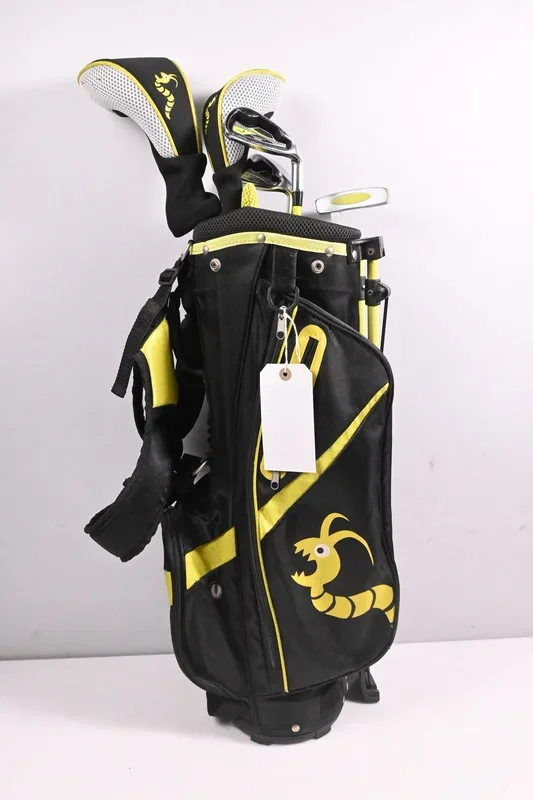 Junior WoodWorm Zoom Package Set / Woods, Irons, Putter, Bag