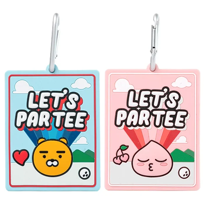 Kakao Friends Golf Let’s Par Tee Name Tag