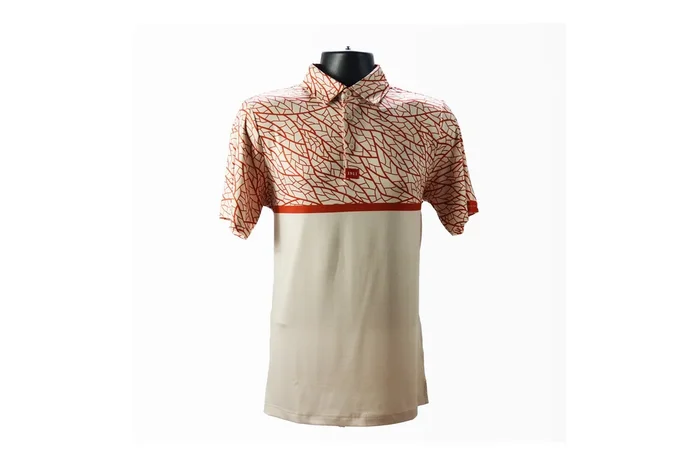 Kappa Alpha Psi Crimson Design Polo (COLOR IS MORE BURNT ORANGE) DISCOUNTED