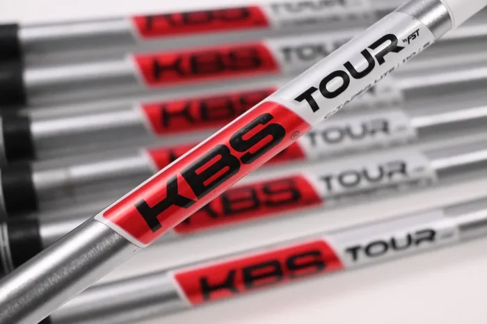 KBS Tour C-Taper Lite 110 Iron Shafts / Stiff Flex / Set of 7 / .355″ Tips