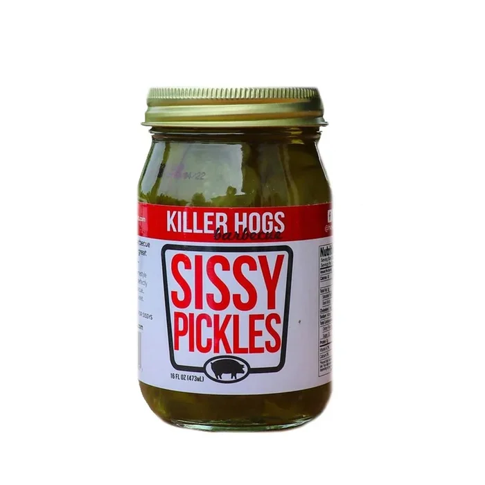 Killer Hogs Barbecue Sissy Sweet Pickles 16oz