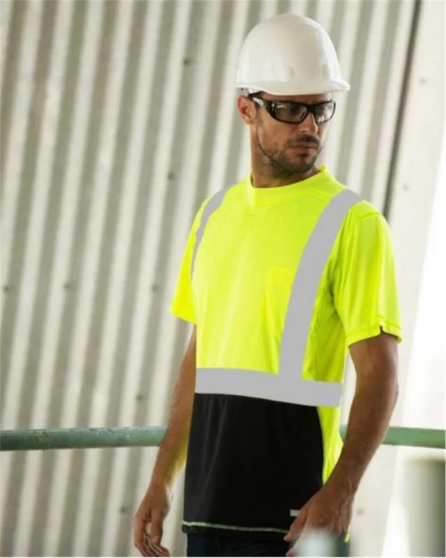 Kishigo Men’s Black Bottom Class 2 T-Shirt