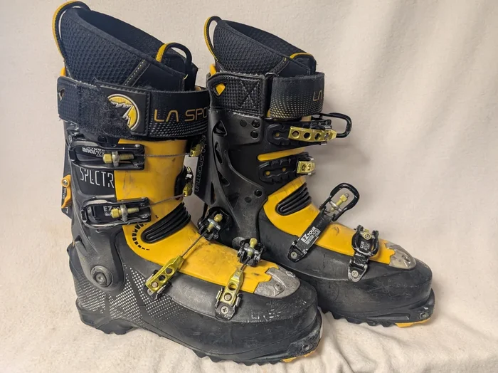 La Sportiva Spectre AT XC Ski Boots Size 27.5 Black Used Randonnée Skimo Touring
