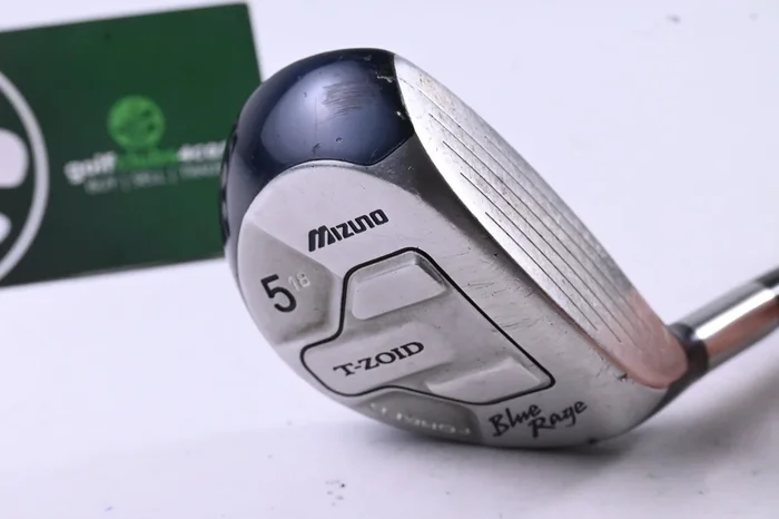 Ladies Mizuno Blue Rage #5 Wood / 18 Degree / Ladies Flex Mizuno Exsar Platinum