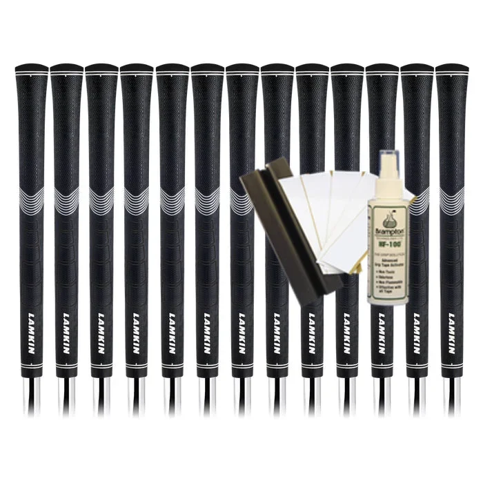 Lamkin Sonar+ BLACK (13pcs Grips + Golf Grip Kit)