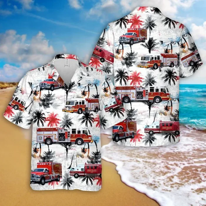 Laredo Fire Department Hawaiian Shirt – Fanshubus.com