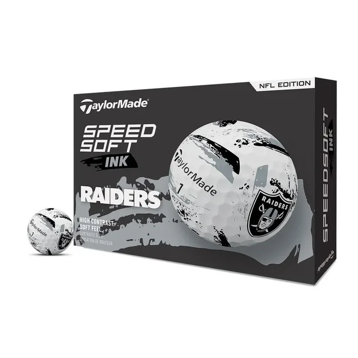 Las Vegas Raiders SpeedSoft Ink Golf Balls