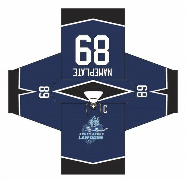 Law Dogs Sublimation Hockey Jersey