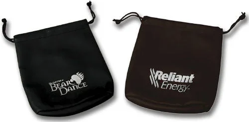 Leatherette Valuables Vinyl Golf Pouch